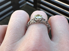 Load image into Gallery viewer, Edwardian Platinum Diamond Ring – 0.50ct with Warm Glow