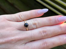 Load image into Gallery viewer, Art Deco 2.50ct Rhodolite Garnet Solitaire Ring - 14K Yellow Gold