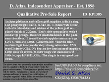 Load image into Gallery viewer, GIA Certified Antique Unheated Sapphire & Diamond Ring