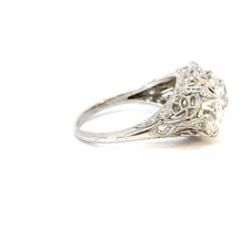 Load image into Gallery viewer, -Reserved- Exquisite Edwardian 5.61ctw Diamond Trilogy Ring - Platinum Heirloom