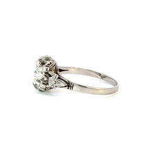 Load image into Gallery viewer, Edwardian Platinum Diamond Engagement Ring - 1.23ctw