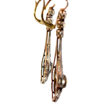 Load image into Gallery viewer, A Crown for the Ears – Antique Diamond Earrings, 5.50ctw of Timeless Splendor