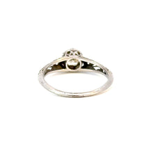 Load image into Gallery viewer, Edwardian Platinum Diamond Ring – 0.50ct with Warm Glow