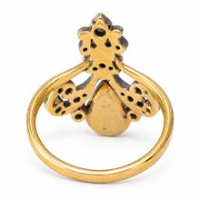 Load image into Gallery viewer, Antique c.1900 Tiara Rose-Cut Diamond Ring

