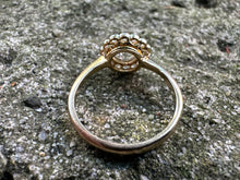 Load image into Gallery viewer, EDWARDIAN DIAMOND ROSETTE RING
