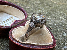 Load image into Gallery viewer, ANTIQUE PLATINUM 1.23CTW DIAMOND ENGAGEMENT RING
