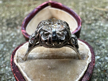 Load image into Gallery viewer, -RESERVED- ANTIQUE PLATINUM 1.23CTW DIAMOND ENGAGEMENT RING
