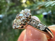 Load image into Gallery viewer, VICTORIAN DIAMOND CLUSTER RING
