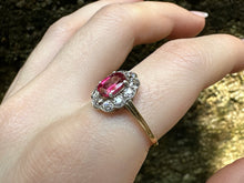 Load image into Gallery viewer, -RESERVED- EDWARDIAN RUBY AND DIAMOND RING
