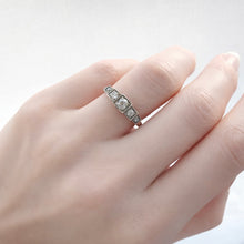 Load image into Gallery viewer, Antique Austro-Hungarian Old-Cut Diamond Band Ring
