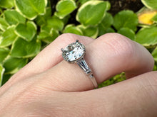 Load image into Gallery viewer, -Reserved- Rare GIA Certified Art Deco Cartier Diamond Ring - A Timeless Icon
