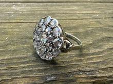 Load image into Gallery viewer, VINTAGE CLUSTER DIAMOND RING 2.5CTW
