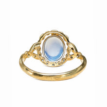 Load image into Gallery viewer, French Edwardian Moonstone &amp; Diamond Ring
