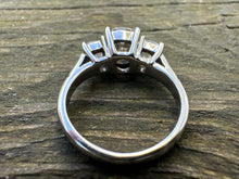 Load image into Gallery viewer, VINTAGE 2CTW OLD CUT DIAMOND TRILOGY RING
