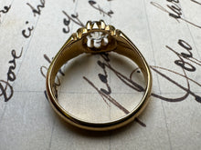Load image into Gallery viewer, VICTORIAN SOLITAIRE DIAMOND RING IN 18KT YELLOW GOLD
