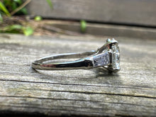 Load image into Gallery viewer, ART DECO CARTIER DIAMOND ENGAGEMENT RING
