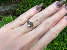 Load image into Gallery viewer, VICTORIAN MOONSTONE RING IN 14KT GOLD
