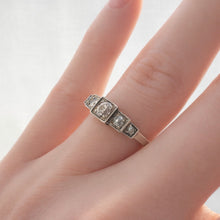 Load image into Gallery viewer, Antique Austro-Hungarian Old-Cut Diamond Band Ring
