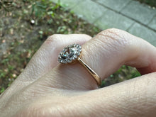 Load image into Gallery viewer, EDWARDIAN DIAMOND ROSETTE RING
