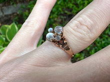 Load image into Gallery viewer, VICTORIAN MOONSTONE RING IN 14KT GOLD
