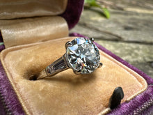 Load image into Gallery viewer, ART DECO CARTIER DIAMOND ENGAGEMENT RING
