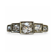 Load image into Gallery viewer, Antique Austro-Hungarian Old-Cut Diamond Band Ring
