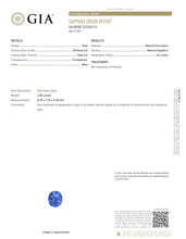 Load image into Gallery viewer, GIA Certified 4.51ctw Unheated Ceylon Sapphire &amp; Diamond Cluster Ring
