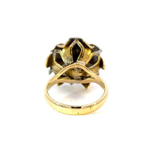 Load image into Gallery viewer, Exquisite Emerald Bloom Ring - 18K Gold Floral Statement
