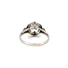 Load image into Gallery viewer, Edwardian Platinum Diamond Engagement Ring - 1.23ctw
