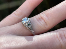 Load image into Gallery viewer, ART DECO DIAMOND RING IN 18KT WHITE GOLD
