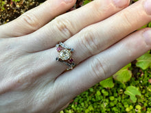 Load image into Gallery viewer, STUNNING EDWARDIAN DIAMOND AND RUBY RING
